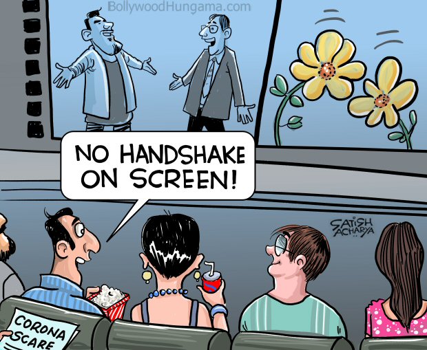 Bollywood Toons: Coronavirus and Bollywood!
