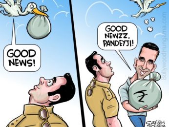 Bollywood Toons: Salman Khan’s Dabangg 3 vs Akshay Kumar’s Good Newwz!