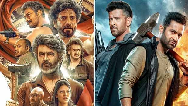 Coolie takes a lead of Rs. 70 crores over War 2 at the worldwide box office; Rajinikanth ready to conquer the throne