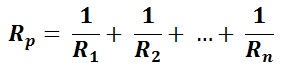 Parallel Resistors Equivalent Resistance Equation and Calculation