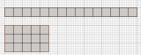 rectangular method to find if the number is prime or composite