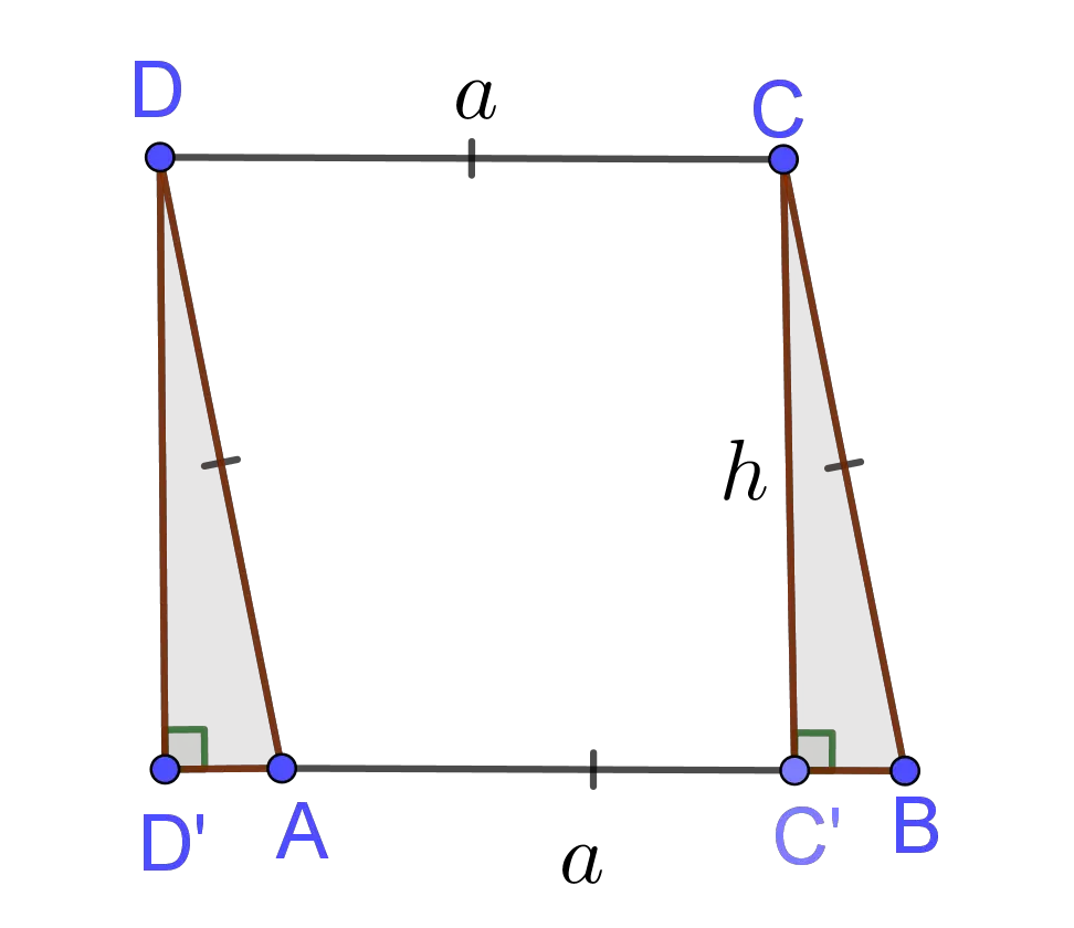 area of rhombus